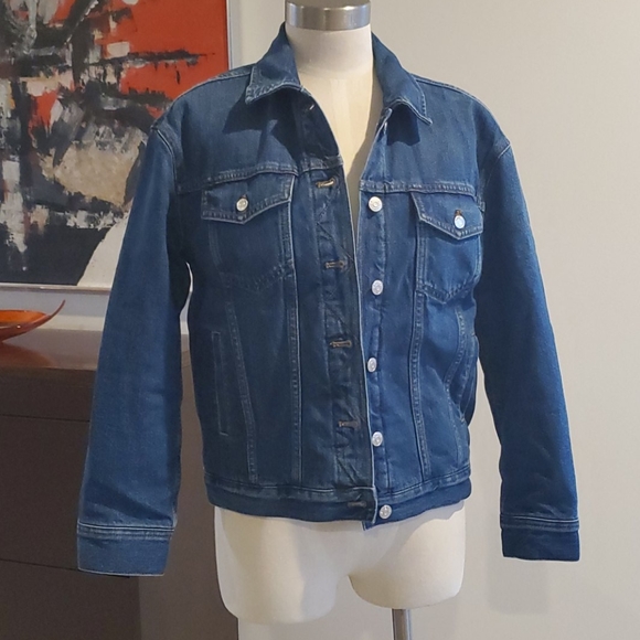 quilted denim jacket womens